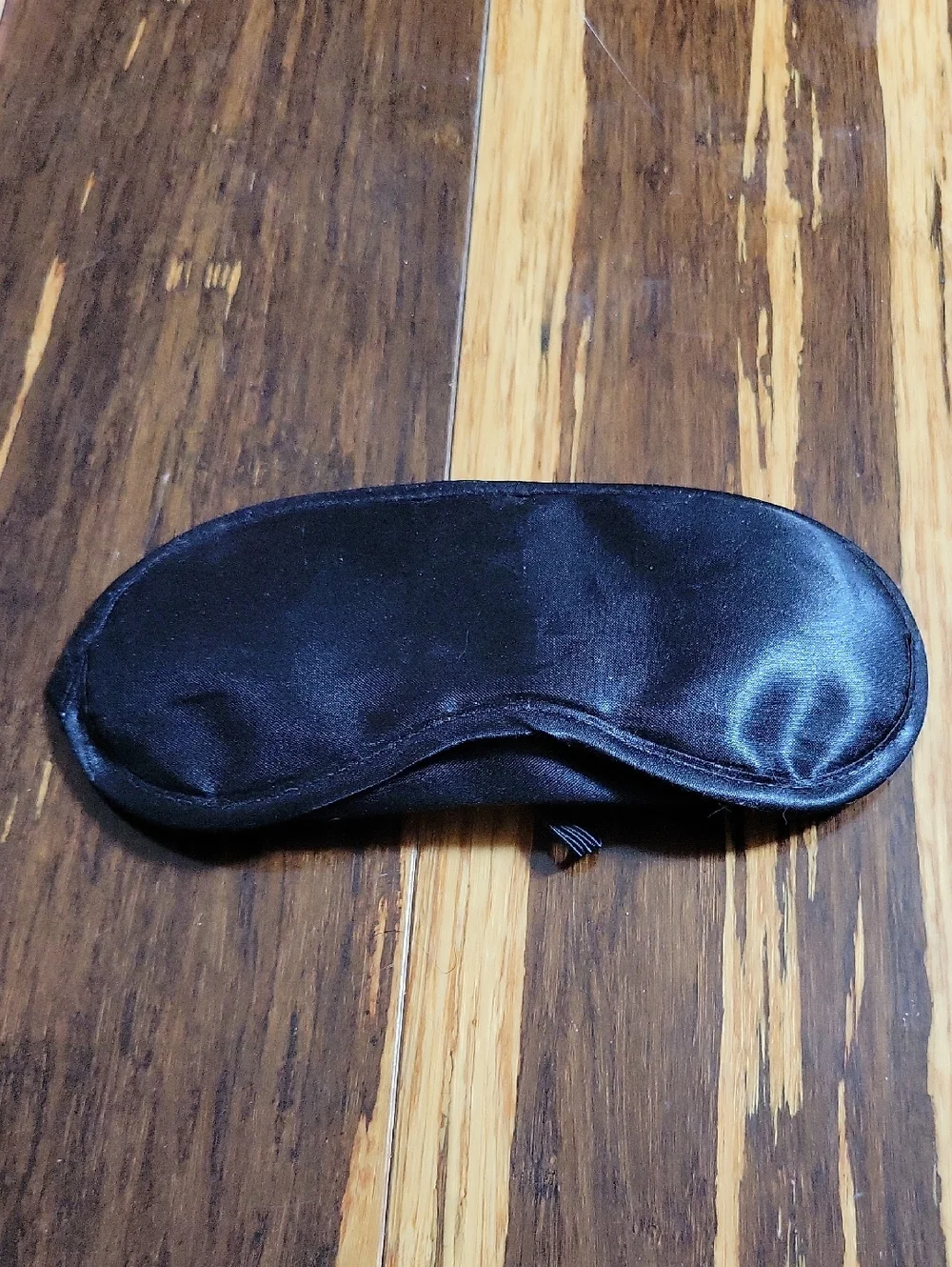 Black Satin Sleep Mask